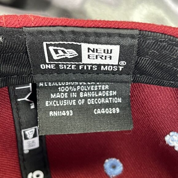 Utah Jazz x Snowbird Men’s Cap Hat Basketball 9Twenty OSFA NBA Red Logo Fall NEW - Picture 13 of 13